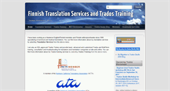 Desktop Screenshot of finntranslations.com
